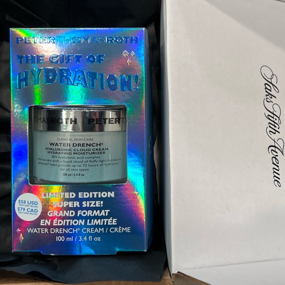 2X SIZE PTR Water Drench Hyaluronic Cloud Cream Hydrating Moisturizer 100ml - Picture 2 of 7